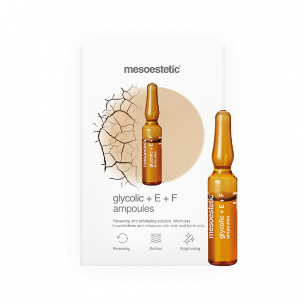 Mesoestetic - Glycolic 10 Procent + E + F Ampoules